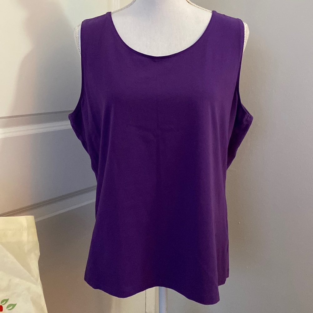 🥭 (4 for $15) AmberSun Purple Tank Top XL